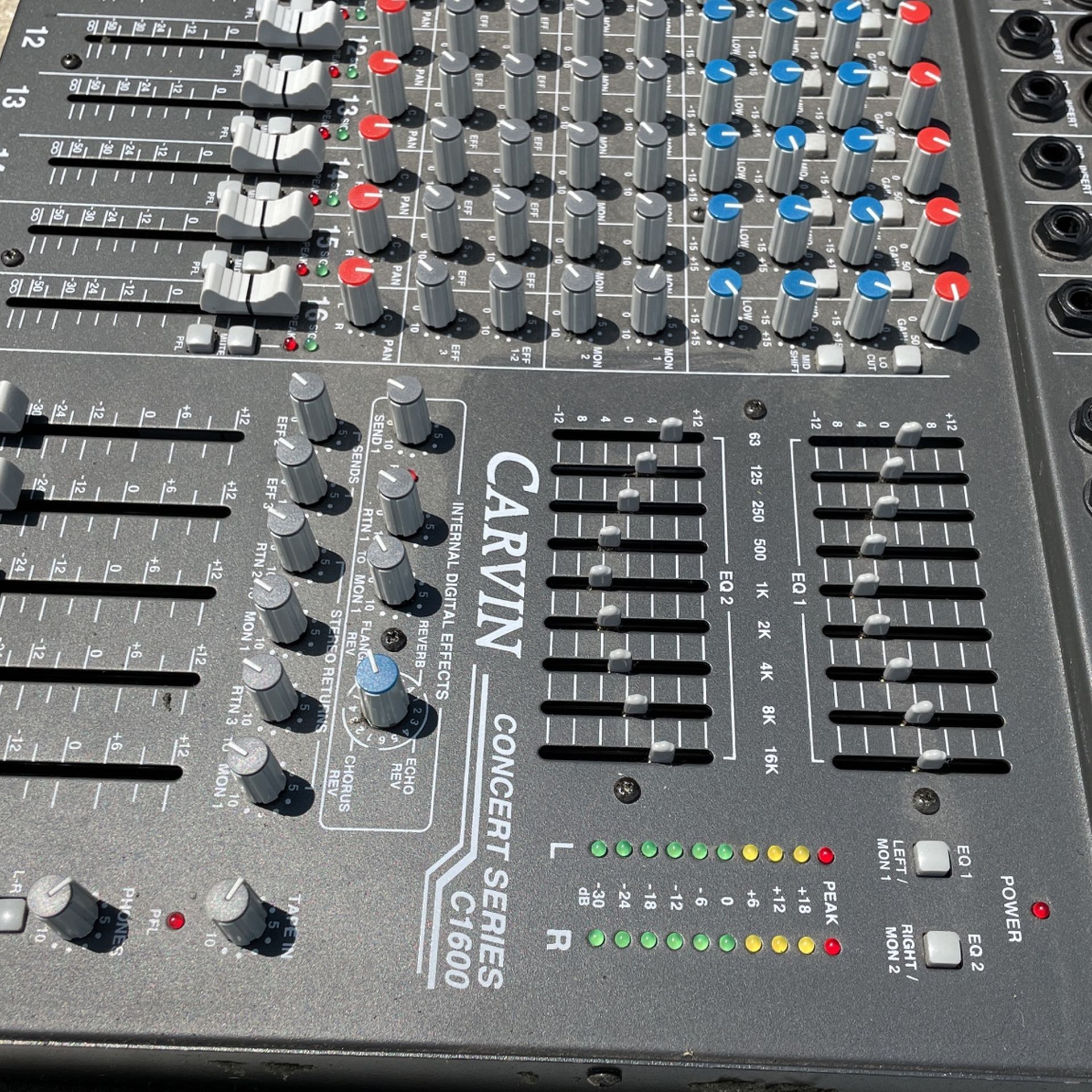 Carvin C1600 16 Channel Mixer Board for Sale in Mokena, IL - OfferUp