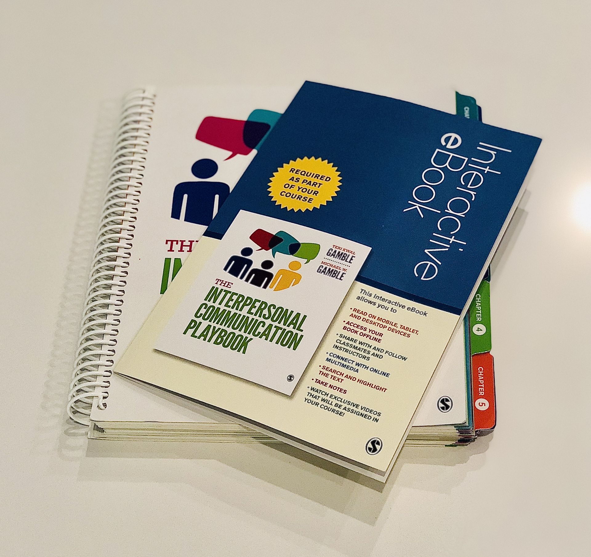 The Interpersonal Communication Playbook ISBN:978-1-5443-3277-2