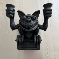 Disney Haunted Mansion gargoyle candle holder