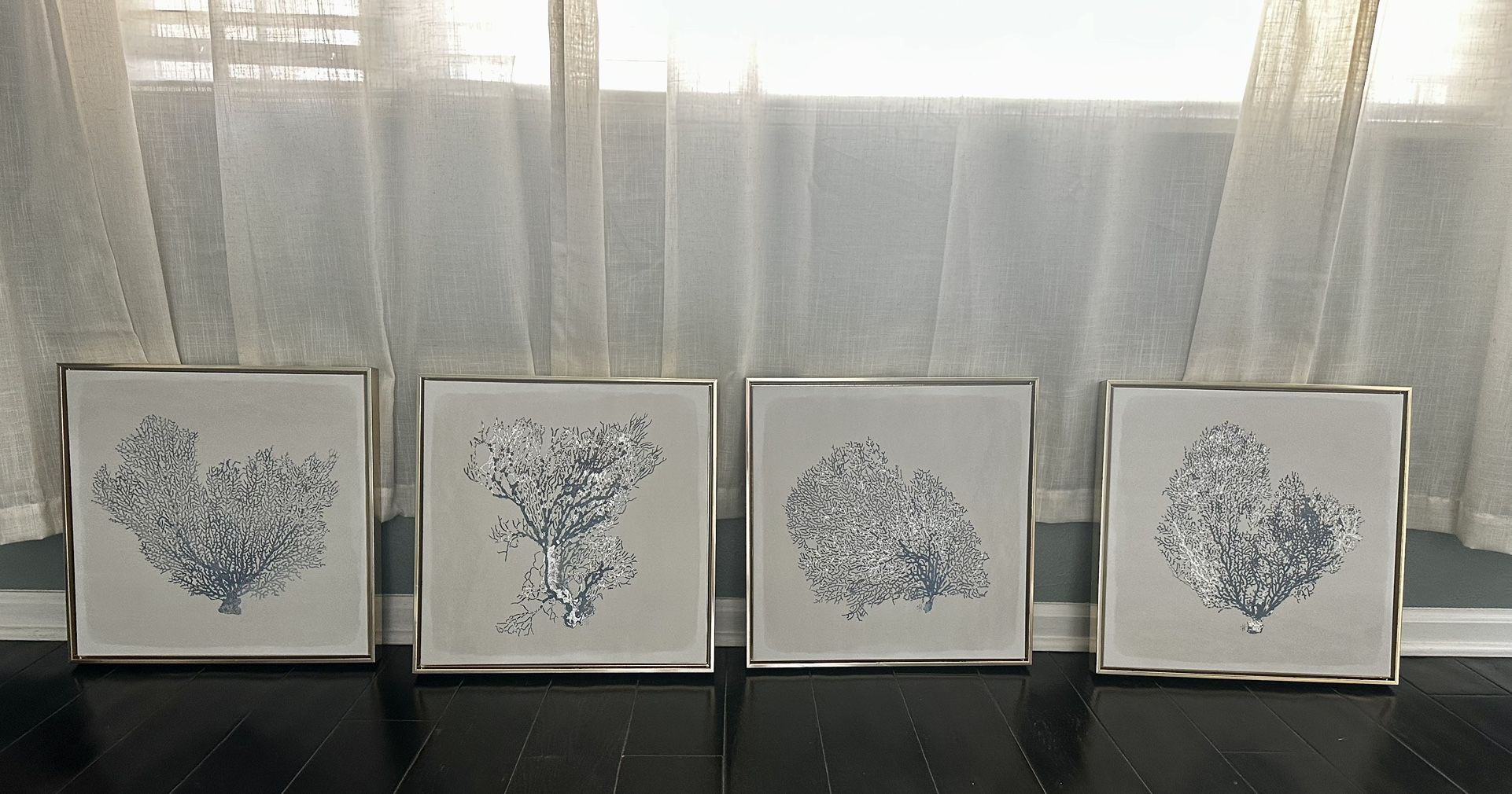 Coral Print Decorative Art