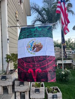 Mexico flag size 5’x3’