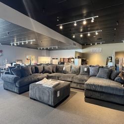 Grey 4PC Sectional Couch