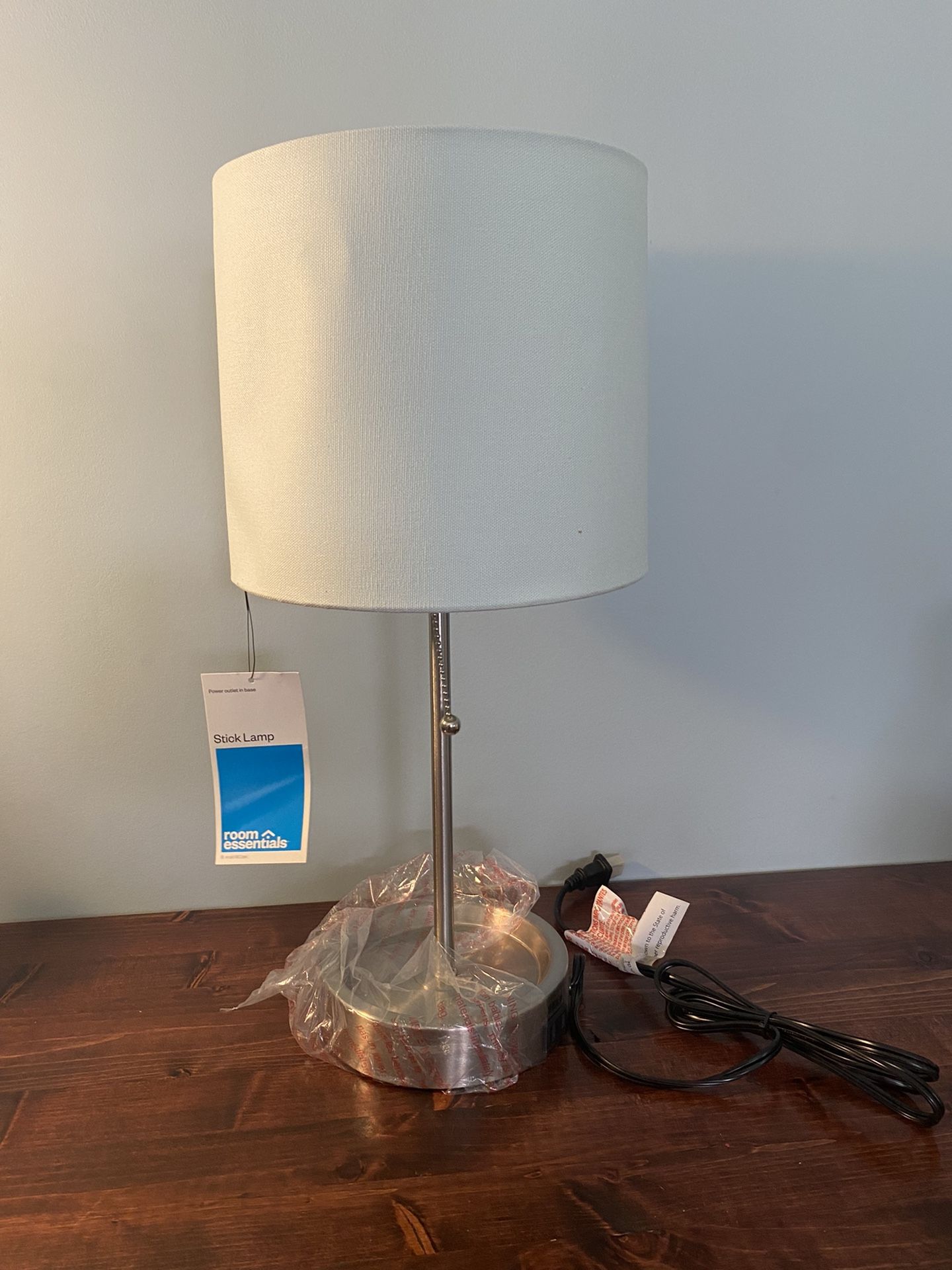 Stick Lamp With Shade- See Notes