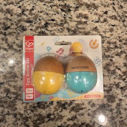 Hape Egg Rattle Set 2 pcs