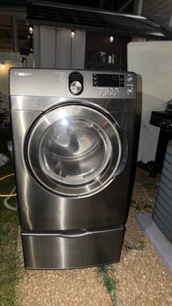 Samsung Front Load Dryer with Pedestal