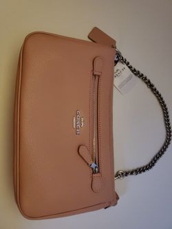 Coach pink small handbag