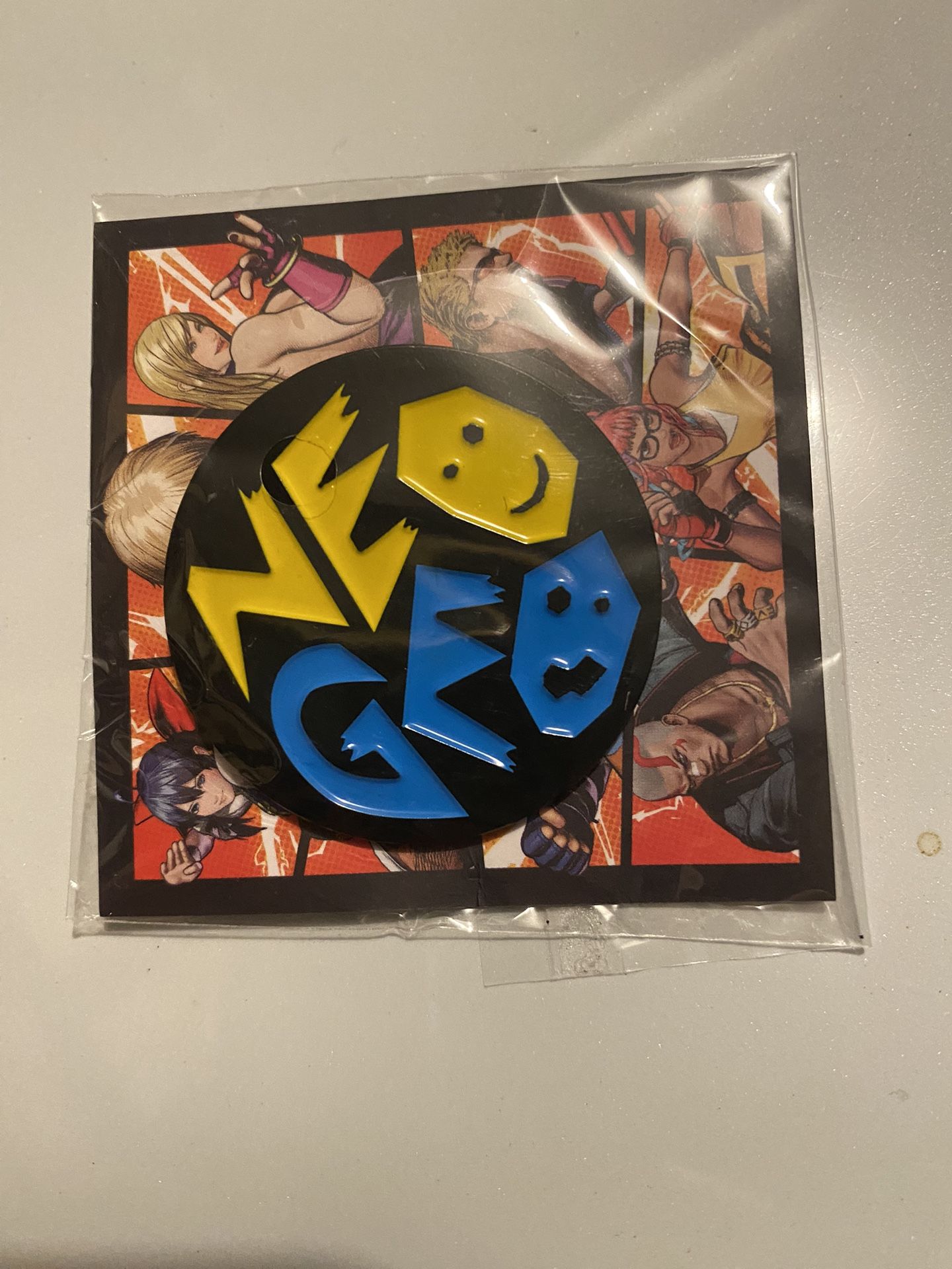 Neo geo SNK video game pin button Japan exclusive Sony PlayStation Sega Nintendo Video Game