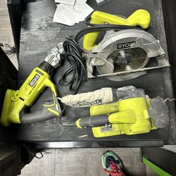 Cordless Ryobi Tool Set