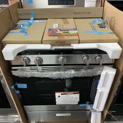 STAINLESS STEEL GAS GE STOVE