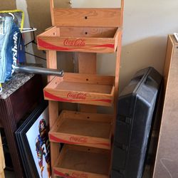 Vintage coca cola stand