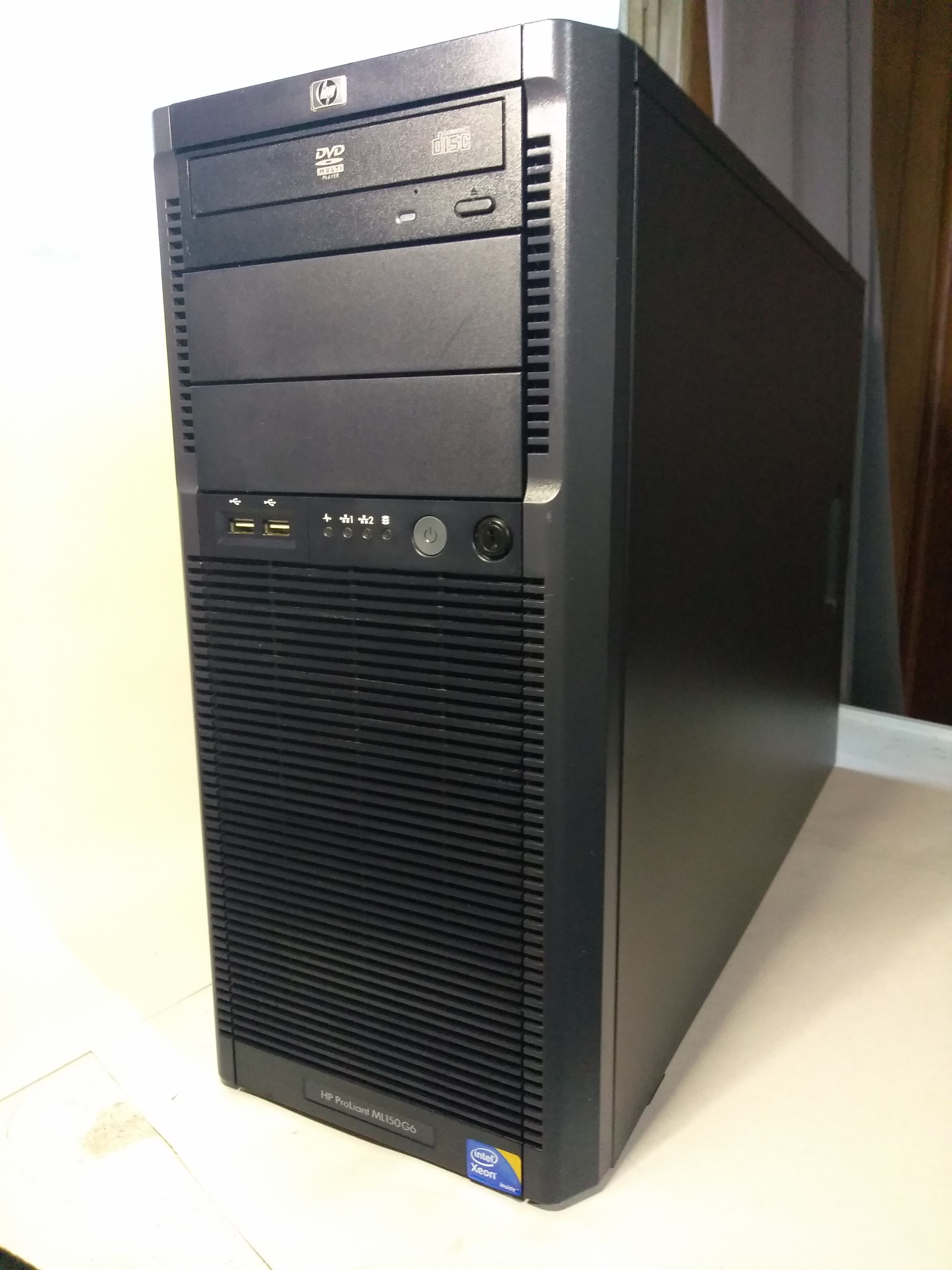 HP PROLIANT ML150 G6 (518175-005) SERVER, Intel Xeon E5506 CPU @ 2.13GHz 17" Monitor, Keyboard Optional
