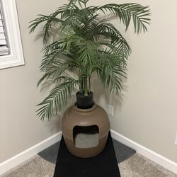 Plant Decorative Cat Litter Box 