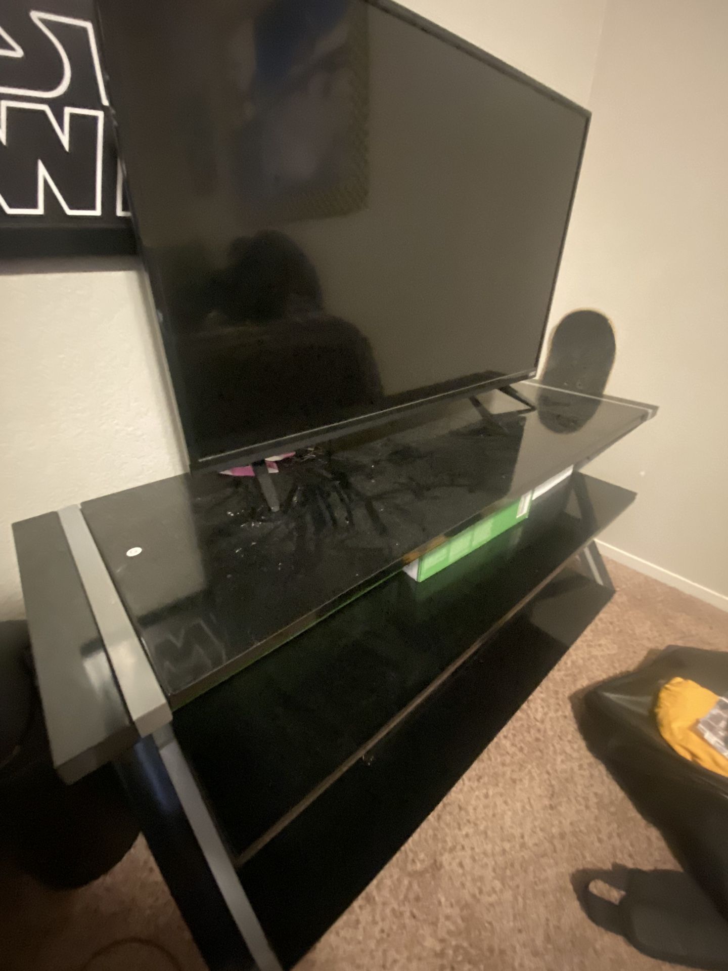 Glass Tv Stand