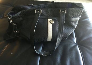 Coach multifunction purse/diaper bag