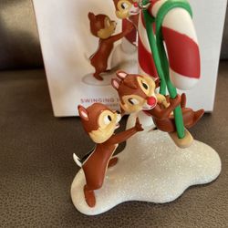 Hallmark Disney Ornament Chip & Dale Swinging Into Shenanigans 