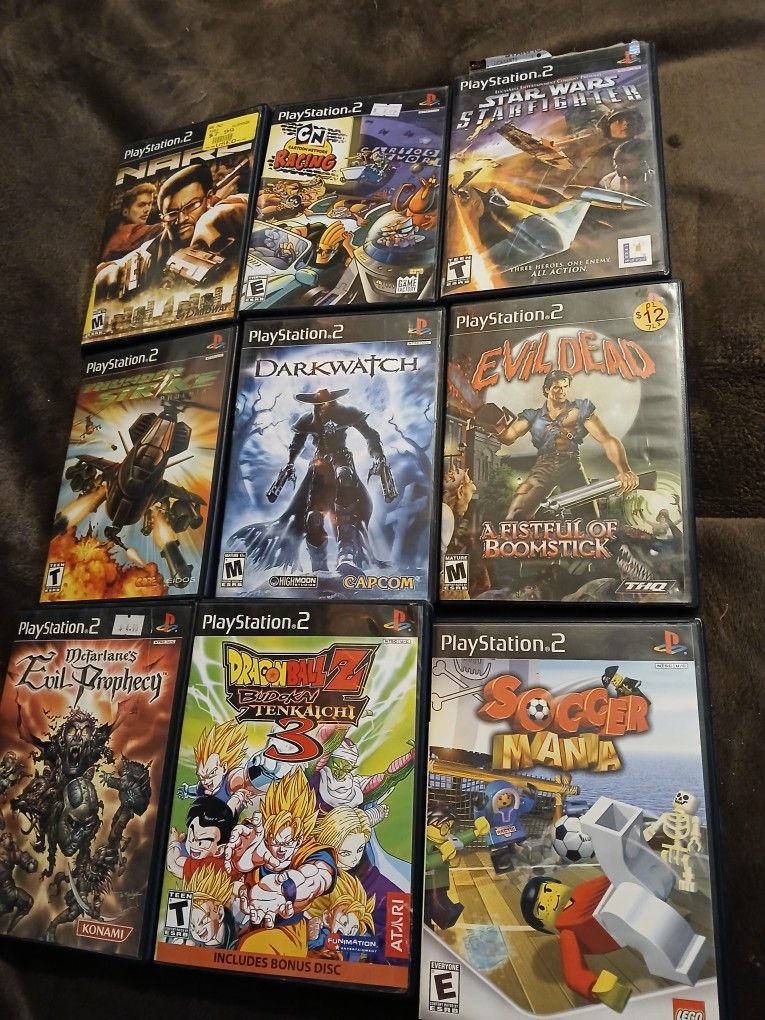Playstation 2 Ps2 Games