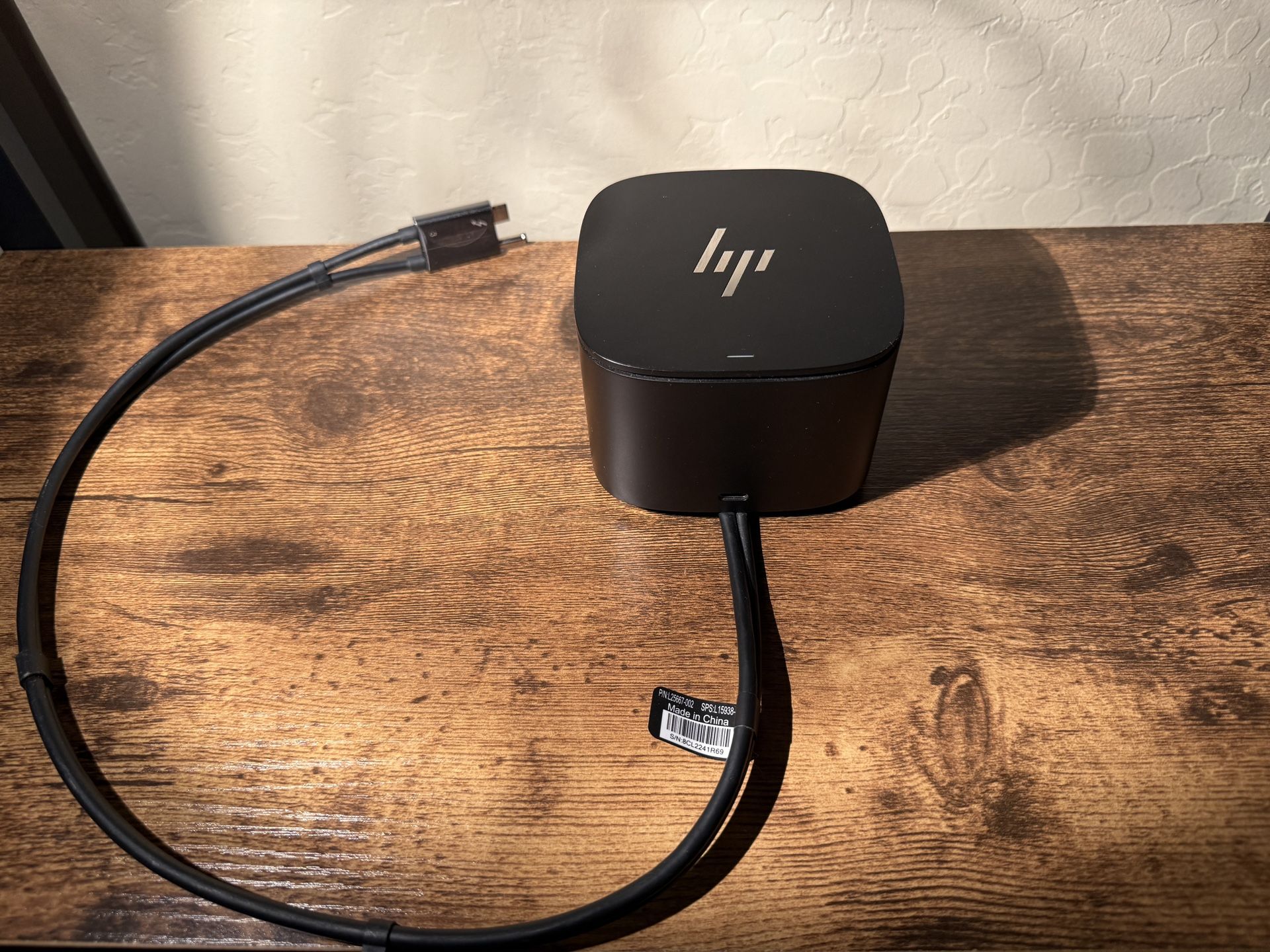 HP Thunderbolt Dock G2 w/ 230 W AC Adapter