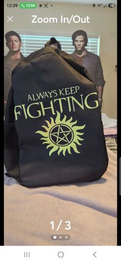 Supernatural tv show backpack