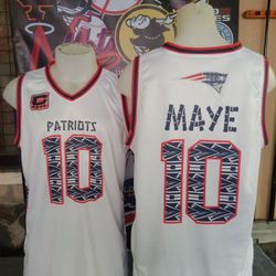Drake Maye Tribal Tank Jersey 