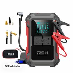 RSH 15000mAh Ultra-Safe Jump Starter – Starts all 12V battery vehicles