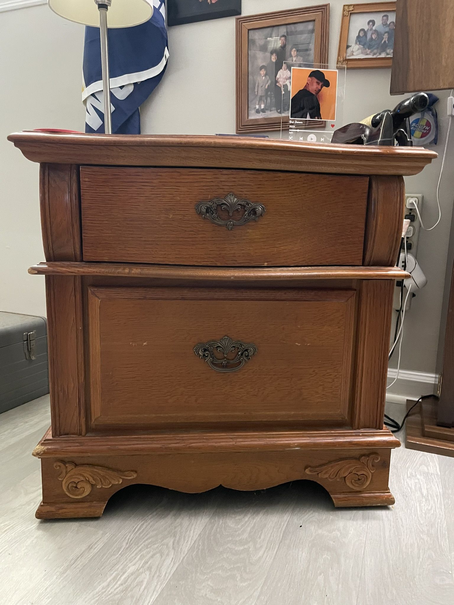Wooden Nightstand