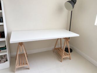 Ikea Study Desk, adjustable height