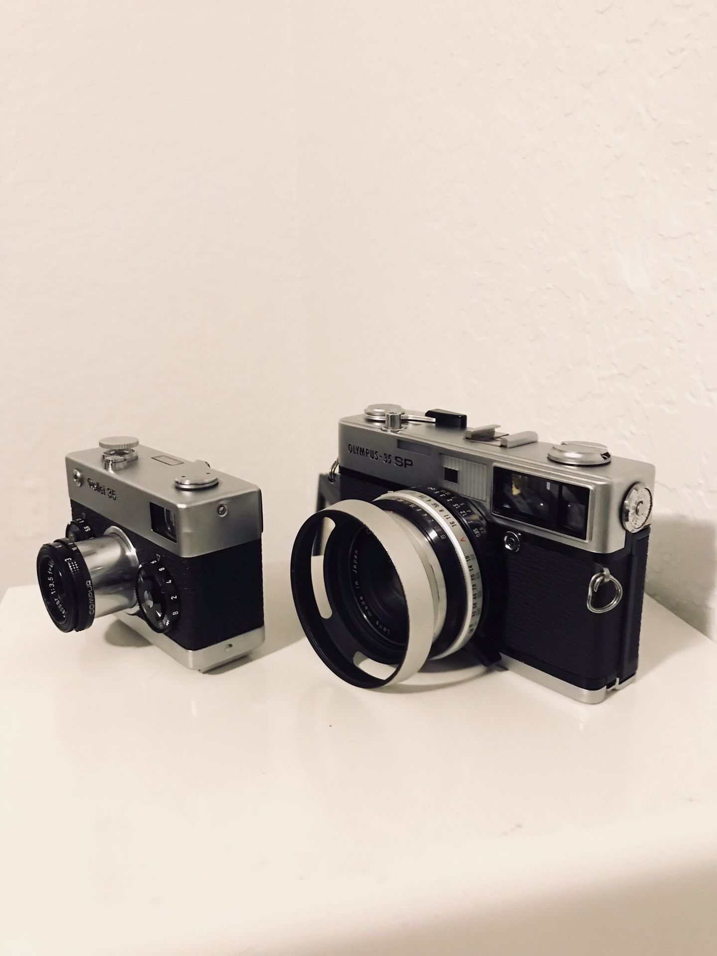 Olympus 35 SP w/ G.ZUIKO 42mm f/1.7 range finder film camera