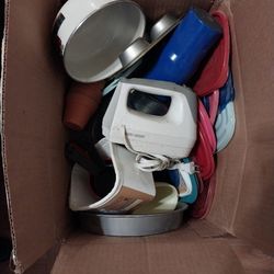 Box Of  Misc. Kitchen Items