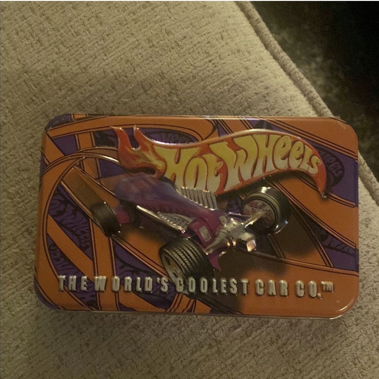 Hot Wheels Playing Cards With Tin Case, 2 Sets