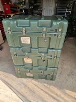 Hardig military transit cases