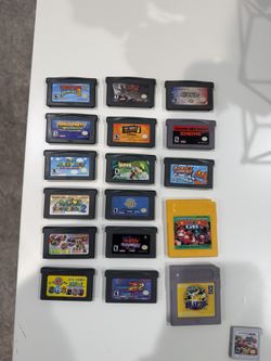 Gameboy Advance Sp Games Tested !! 