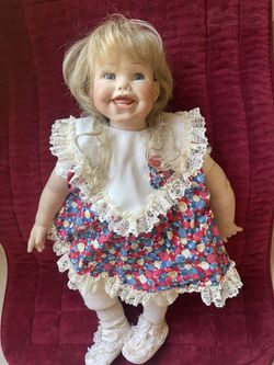 Collectible porcelain doll