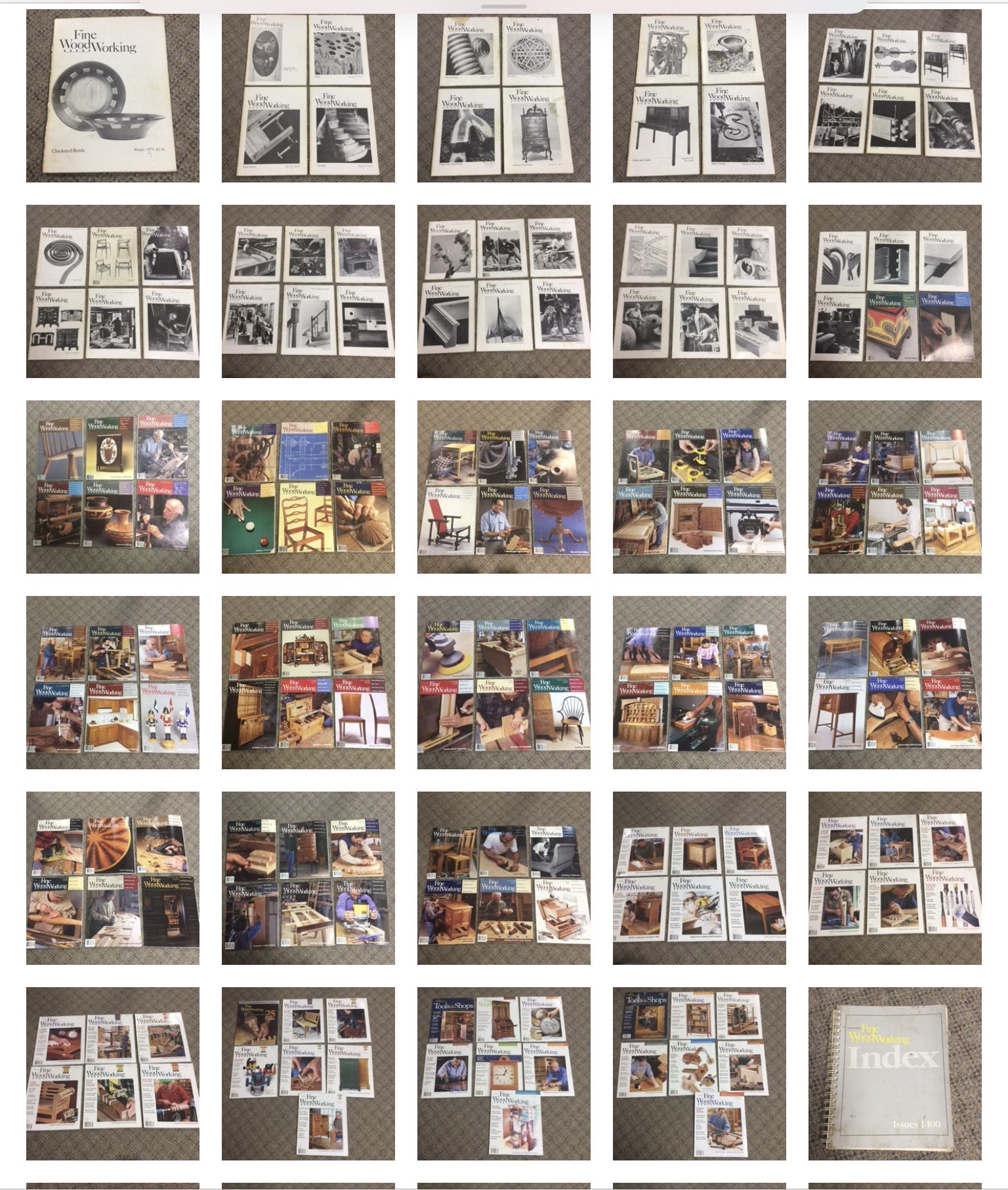 Taunton’s Fine Woodworking Magazines