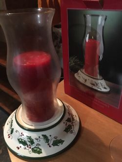 Christmas candle holder