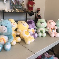 Vintage Care Bears, Lot of 7 For $140