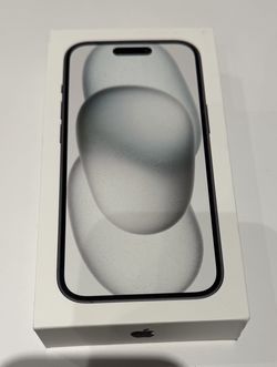 Brand New iPhone 15 256gb Black