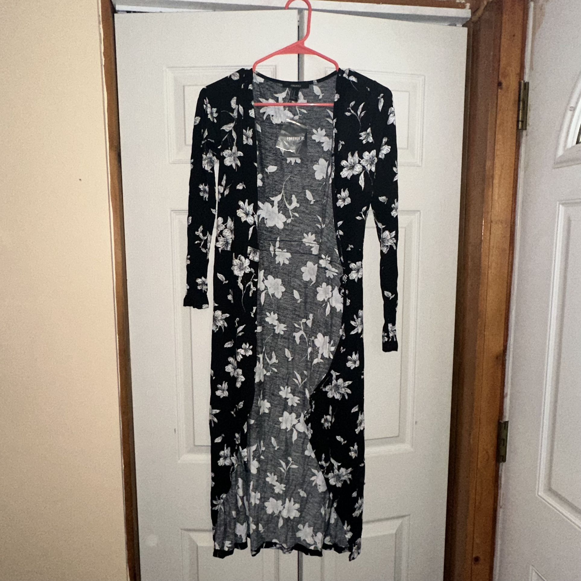 Floral Wrap Dress