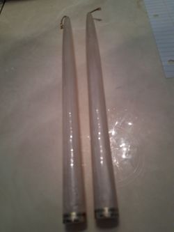 Pair of vintage Yankee candle sticks dreadful drip about 11 three quarter inches never used