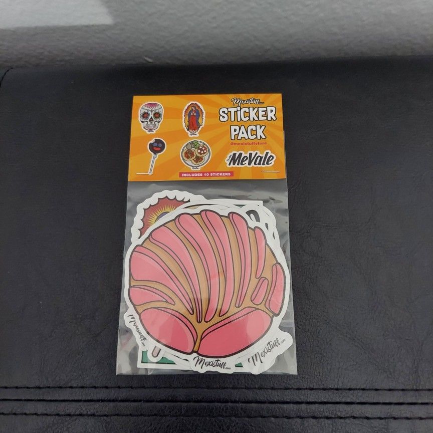 Concha Tacos Guacamole Skull Paleta 10 Sticker Pack Mexistuff Mexican Stickers NEW