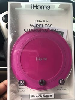 IHome wireless charger