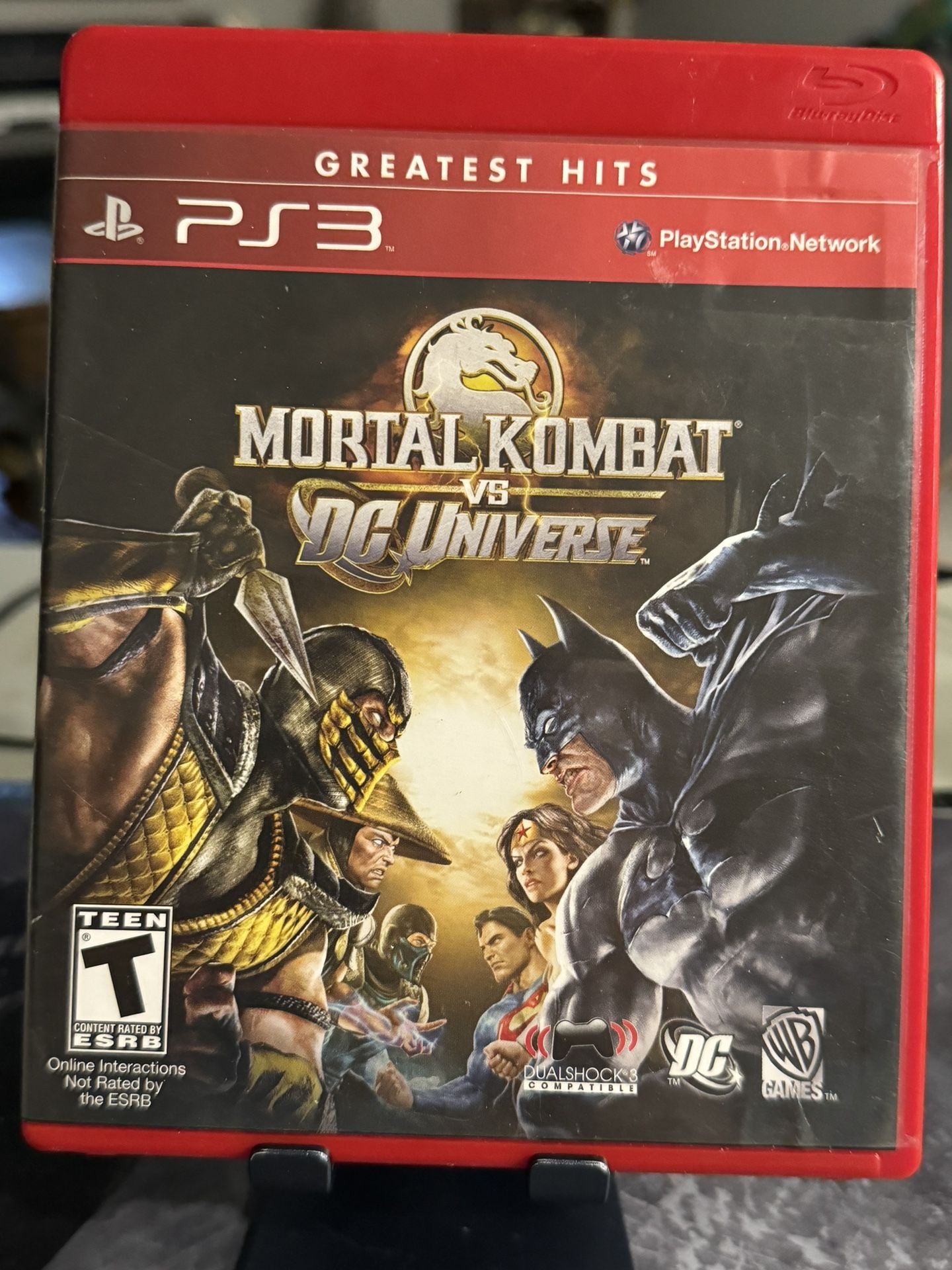 Mortal Kombat Vs DC Universe Playstation 3 PS3 Greatest Hits Fantastic condition 