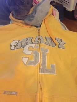Slim shady hooded sweater (size large)