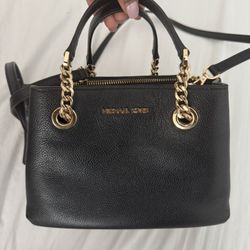 MICHAEL KORS Teagen Small Pebbled Leather