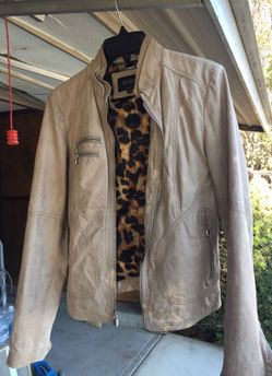 Leather jacket from Nordstrom