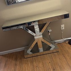 Glass Console Table ( Repisa En Cristal )