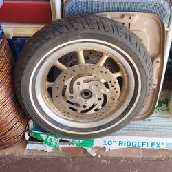 2003 harley bagger wheel