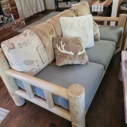 Beautiful Coach Sofa Set Solid Wood