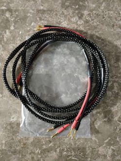 Brand New Six Foot Pair of Audiophile Speaker Cables
