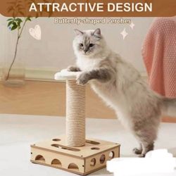 Wooden Cat Scratcher