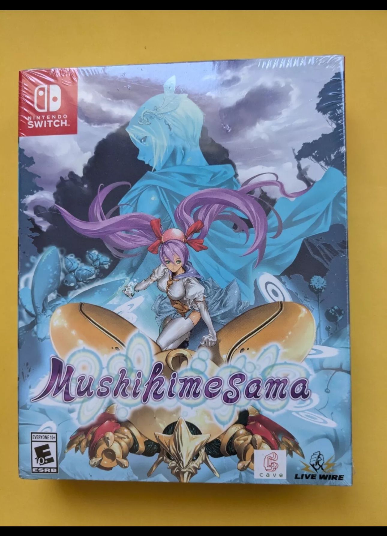 Switch Limited Run #125: Mushihimesama Arcade & Game Bundle Collector's Edition New Sealed